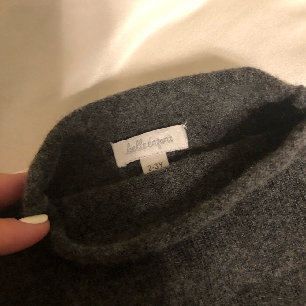 Wool easy comfortable dress